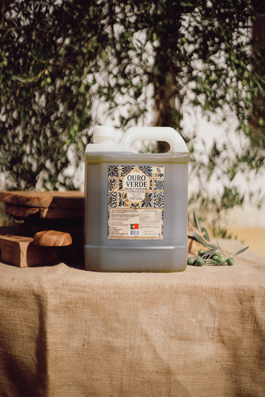 Huile D'olive Extra Vierge 5L Ouro Verde