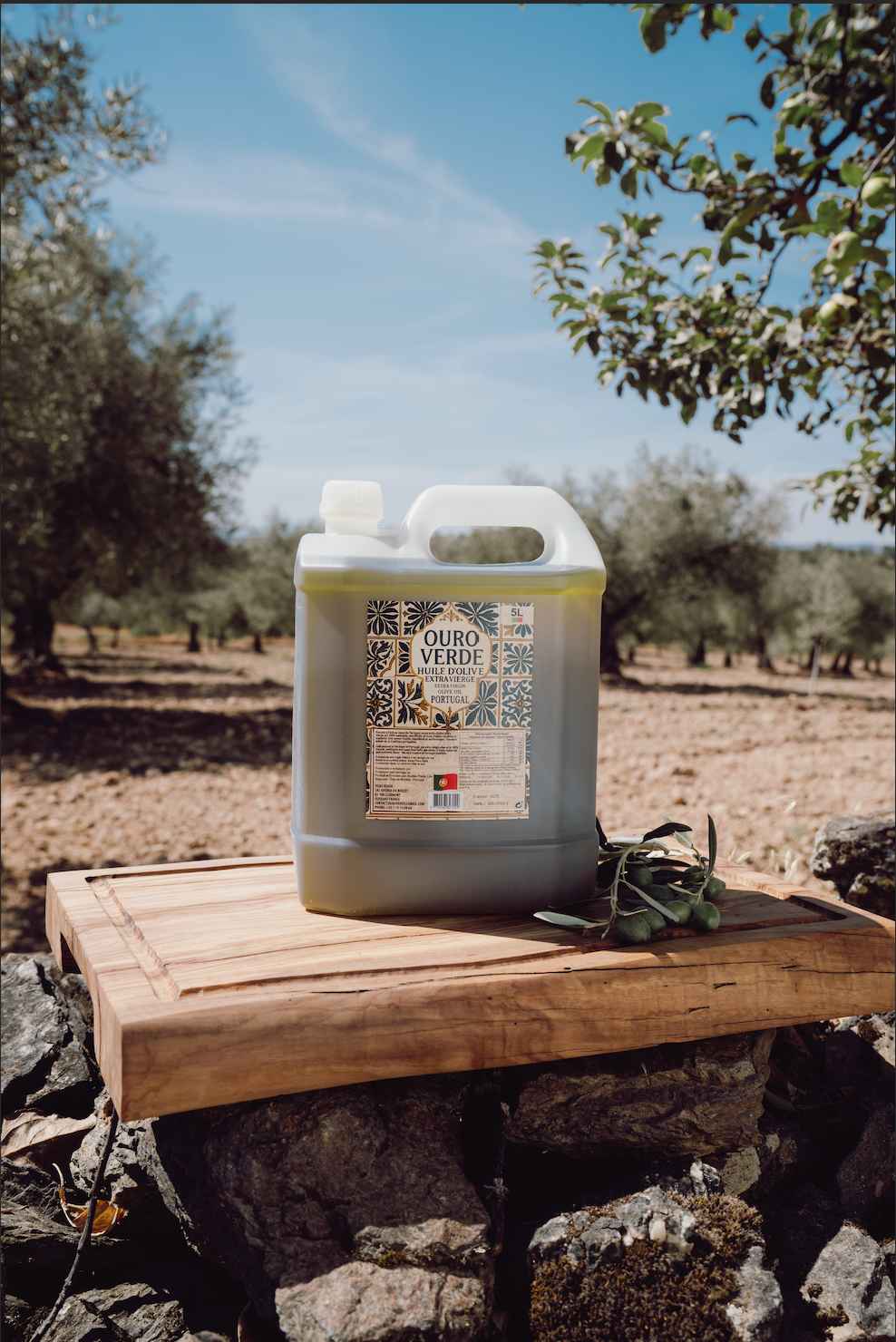 Huile D'olive Extra Vierge 5L Ouro Verde